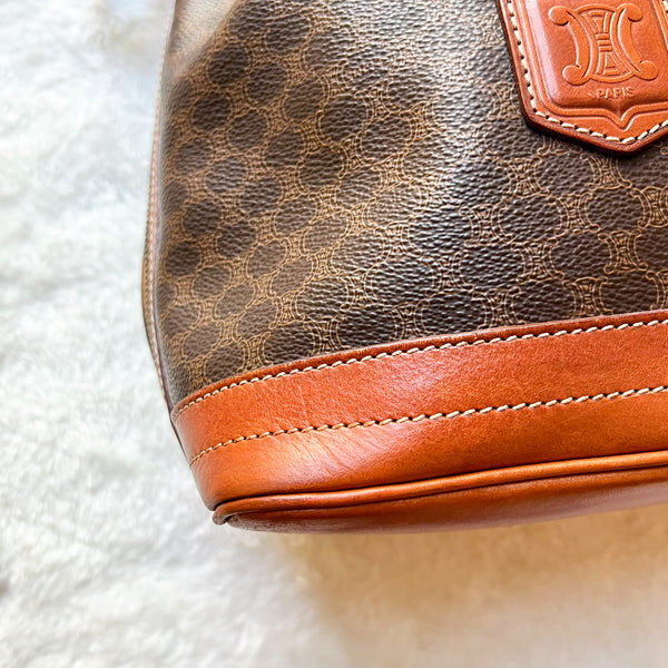Vintage CELINE Macadam Bucket Bag 002