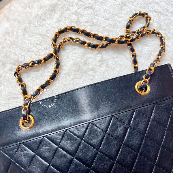 Vintage Chanel 2-Way Bag - Black 004