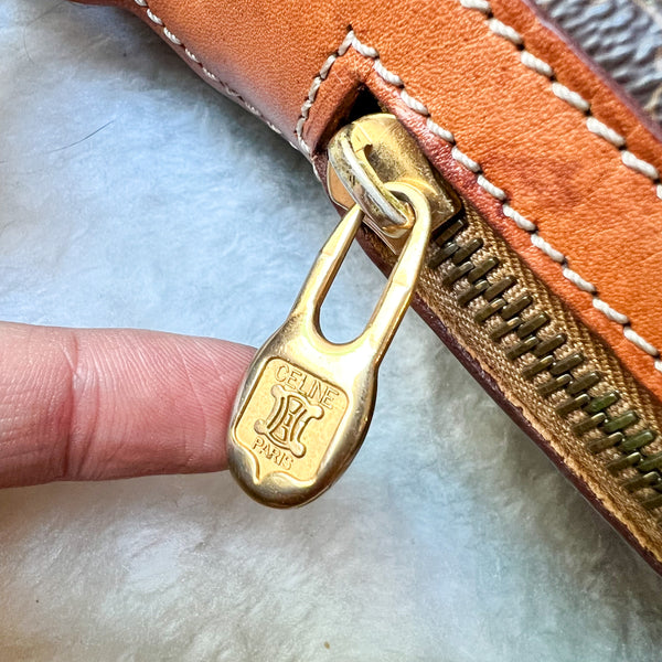 Vintage CELINE Macadam Bucket Bag 002