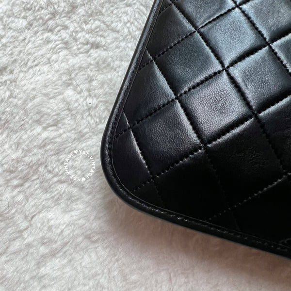 Vintage Chanel 2-Way Bag - Black 004