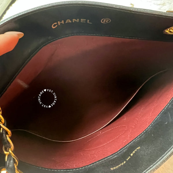 Vintage Chanel 2-Way Bag - Black 004