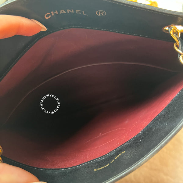 Vintage Chanel 2-Way Bag - Black 004