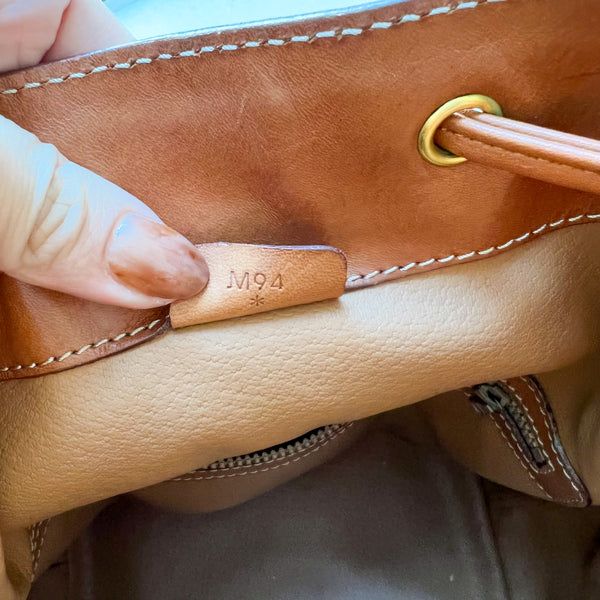 Vintage CELINE Macadam Bucket Bag 002