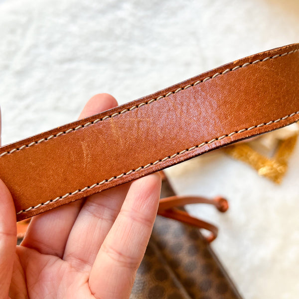 Vintage CELINE Macadam Bucket Bag 002