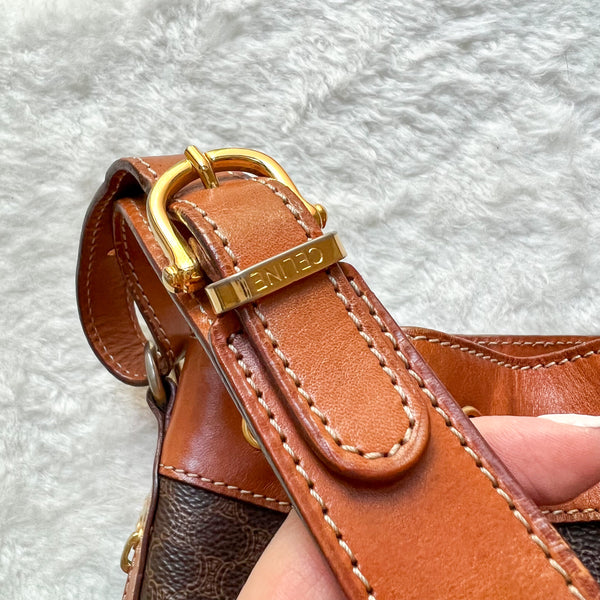 Vintage CELINE Macadam Bucket Bag 002