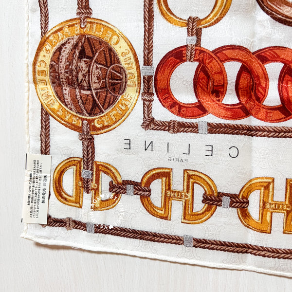 Vintage CELINE Scarf/ Handkerchief - Lizzy (Code: 041300)