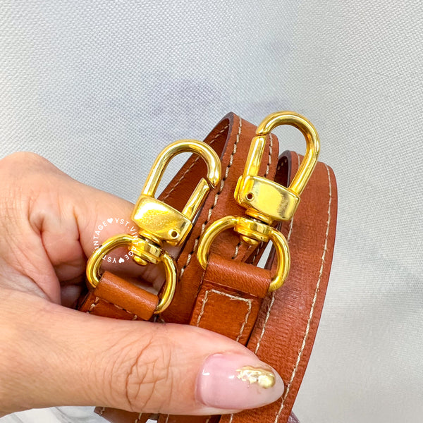 Vintage CELINE Macadam Vanity Bag 033 - Brown