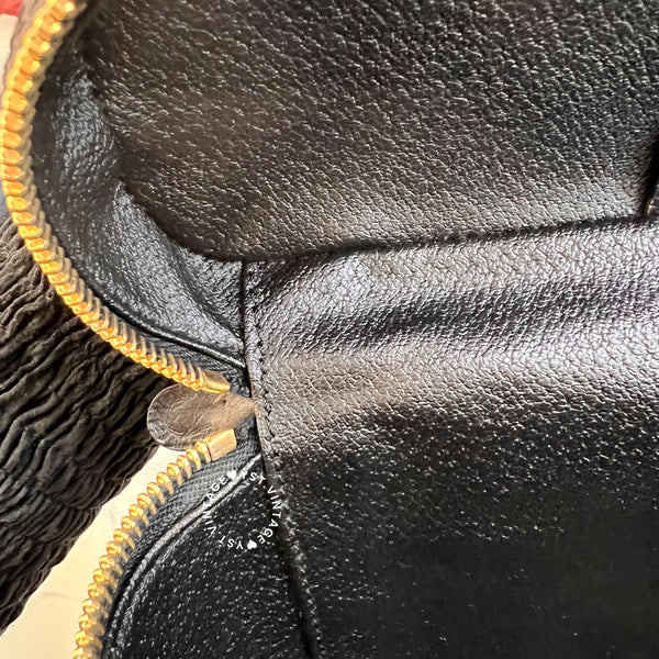 Vintage CELINE Macadam Vanity Bag 019 - Black (Code: 036700)