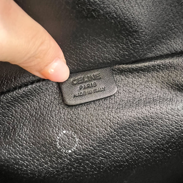 Vintage CELINE Macadam Vanity Bag 019 - Black (Code: 036700)