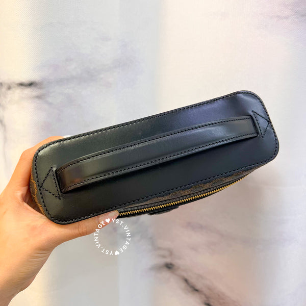 Vintage CELINE Macadam Vanity Bag 019 - Black (Code: 036700)