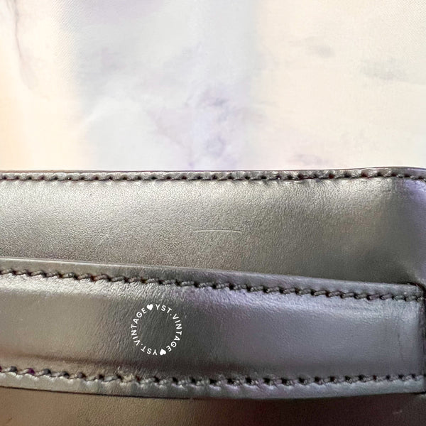 Vintage CELINE Macadam Vanity Bag 019 - Black (Code: 036700)