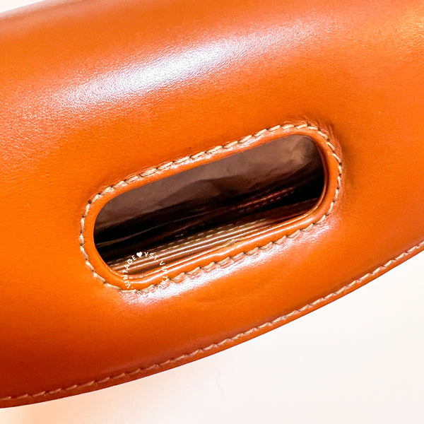 Vintage Gucci Bamboo Small Top Handle Bag - Caramel Brown