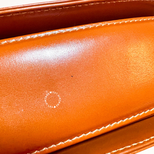 Vintage Gucci Bamboo Small Top Handle Bag - Caramel Brown