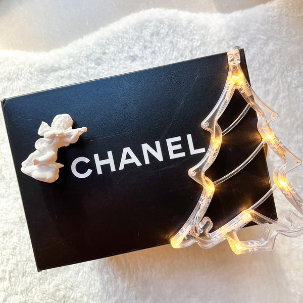 Vintage CHANEL Vertical Vanity Bag - Caviar Black 003