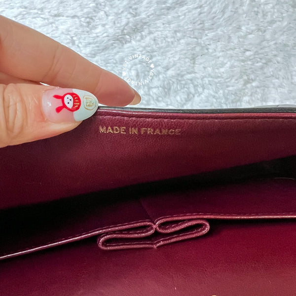 Vintage Chanel Medium Classic Flap Bag CF25 - Black