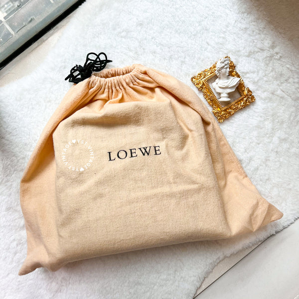 Vintage Loewe Velazquez Kelly Bag - Black