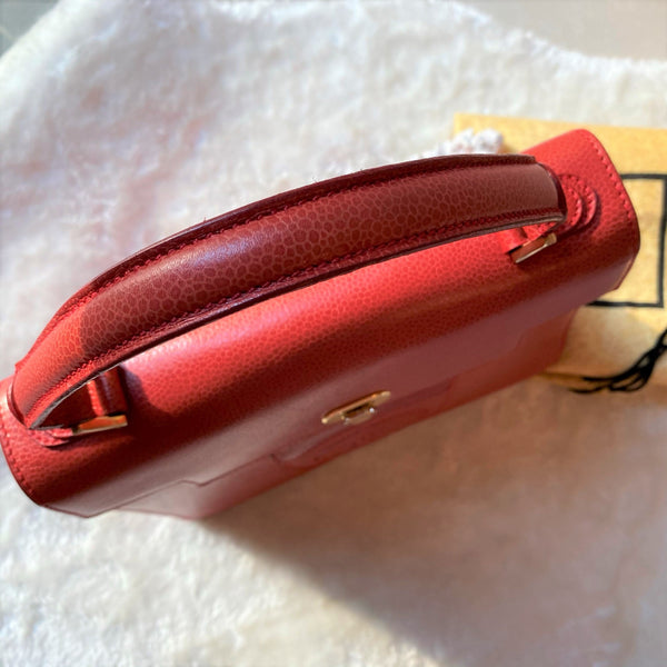 Vintage Fendi Centaur Kelly Bag - Red