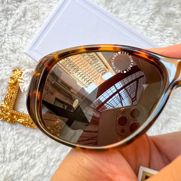 Vintage CELINE 1980s Sunglasses - Gradient Havana