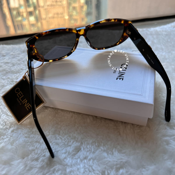 Vintage CELINE 1980s Sunglasses - Gradient Havana