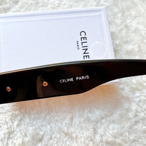 Vintage CELINE 1980s Sunglasses - Gradient Havana