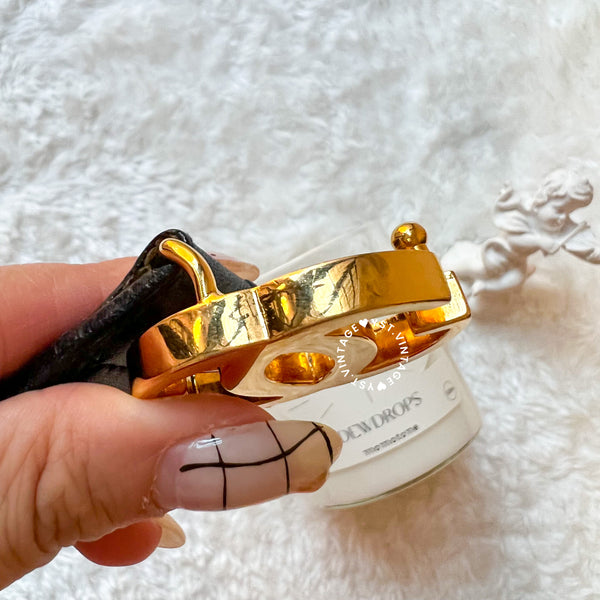 Vintage GUCCI Belt - Navy*Gold