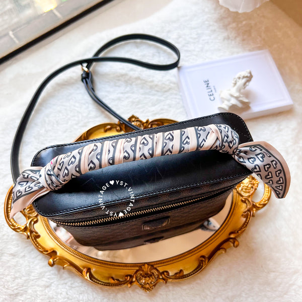 Vintage CELINE Macadam Vanity Bag 016 MC98/1 - Black