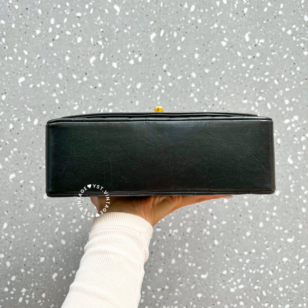 Vintage CHANEL Diana Small Flap Bag - Black 005 (Code: 057800)