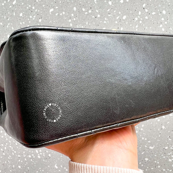 Vintage CHANEL Diana Small Flap Bag - Black 005 (Code: 057800)