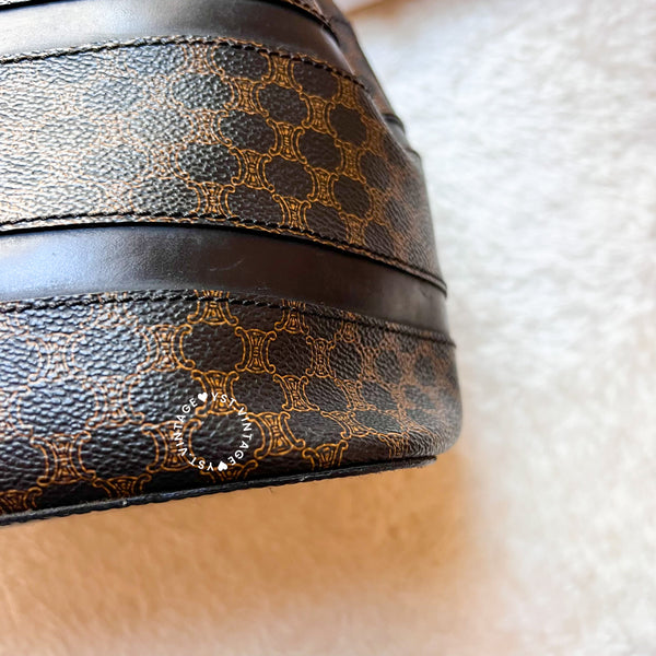 Vintage CELINE Macadam Bucket Bag 003 - Black