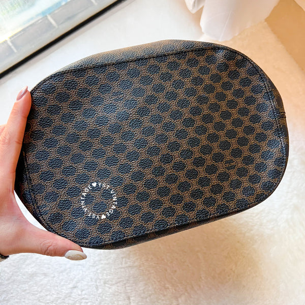 Vintage CELINE Macadam Bucket Bag 003 - Black