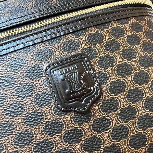 Vintage CELINE Macadam Vanity Bag 015 MC97 - Black