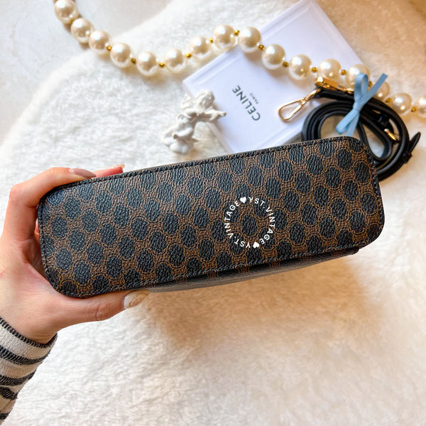 Vintage CELINE Macadam Vanity Bag 015 MC97 - Black