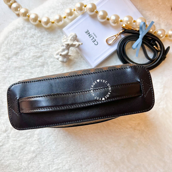 Vintage CELINE Macadam Vanity Bag 015 MC97 - Black