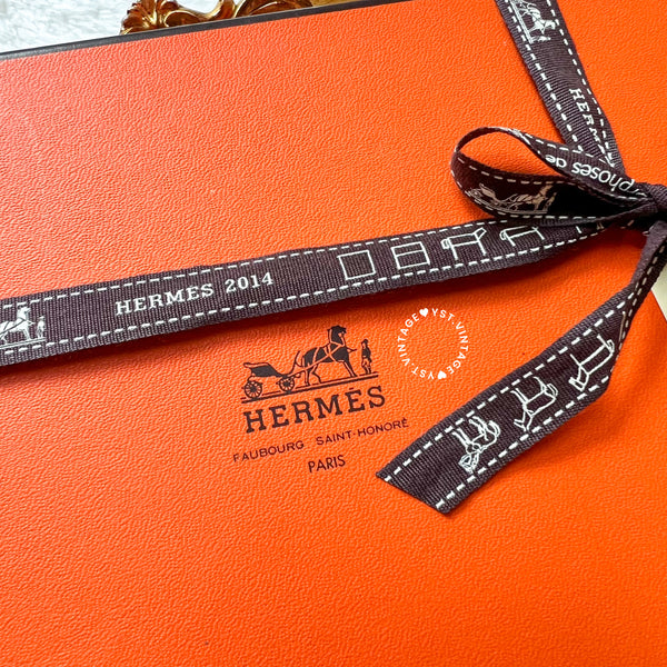 Hermès Cashmere Scarf - Royal Blue*Navy Blue Dual Colour