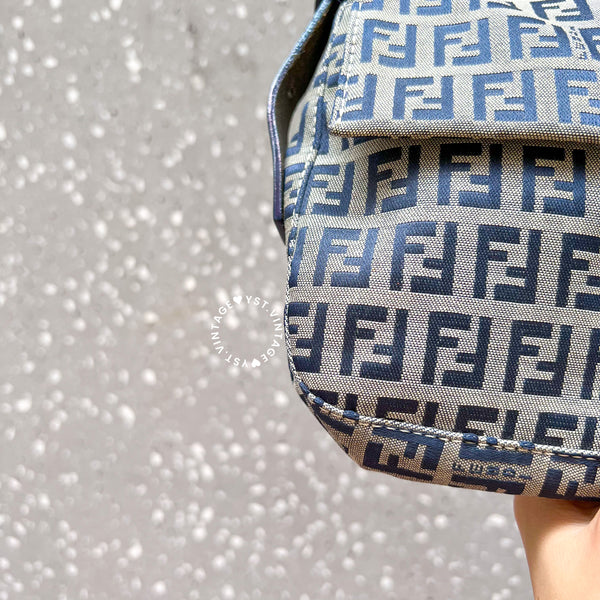 Vintage Fendi Baguette - Navy