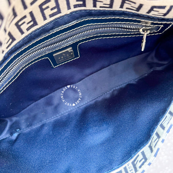 Vintage Fendi Baguette - Navy
