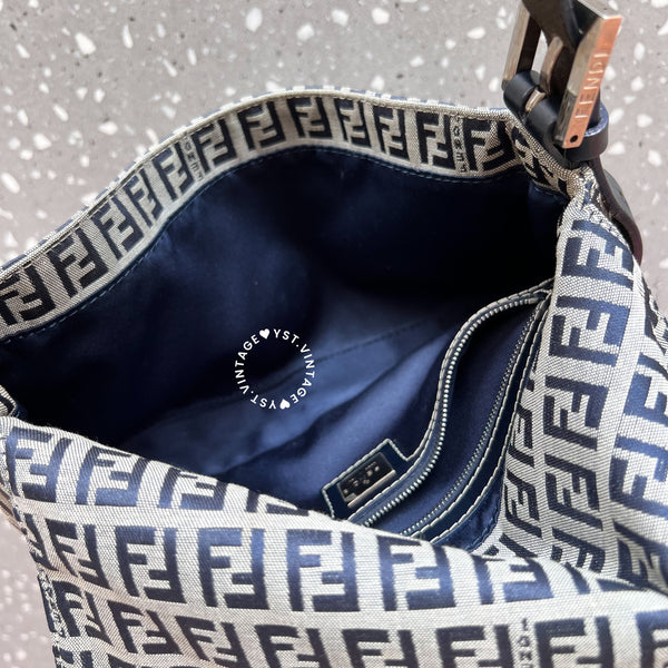 Vintage Fendi Baguette - Navy