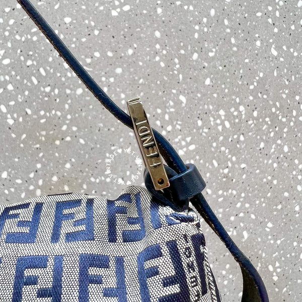 Vintage Fendi Baguette - Navy
