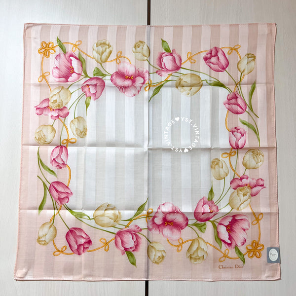 Vintage CELINE & Dior Scarfs/ Handkerchiefs