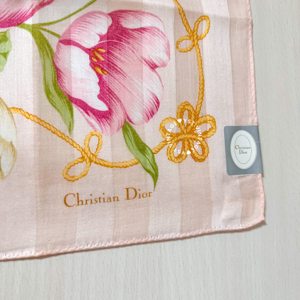 Vintage CELINE & Dior Scarfs/ Handkerchiefs