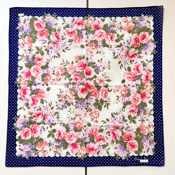 Vintage CELINE & Dior Scarfs/ Handkerchiefs