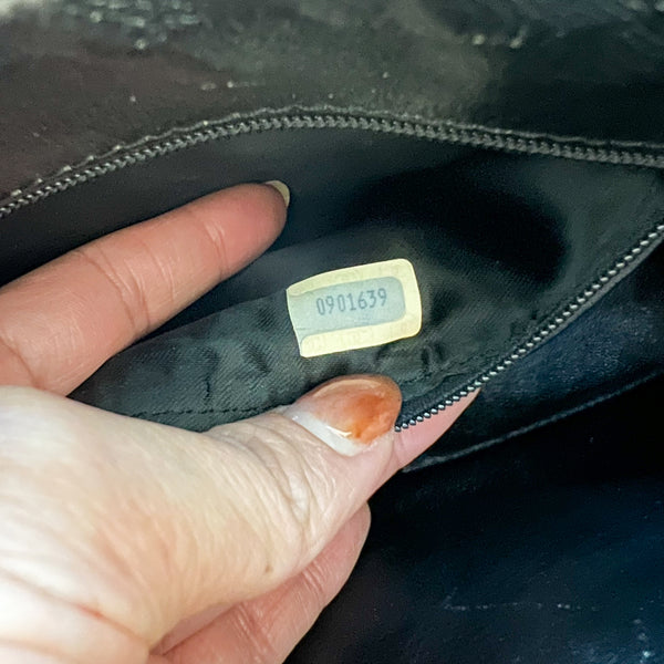 Vintage Chanel Square Camera Bag With Tassel - Black