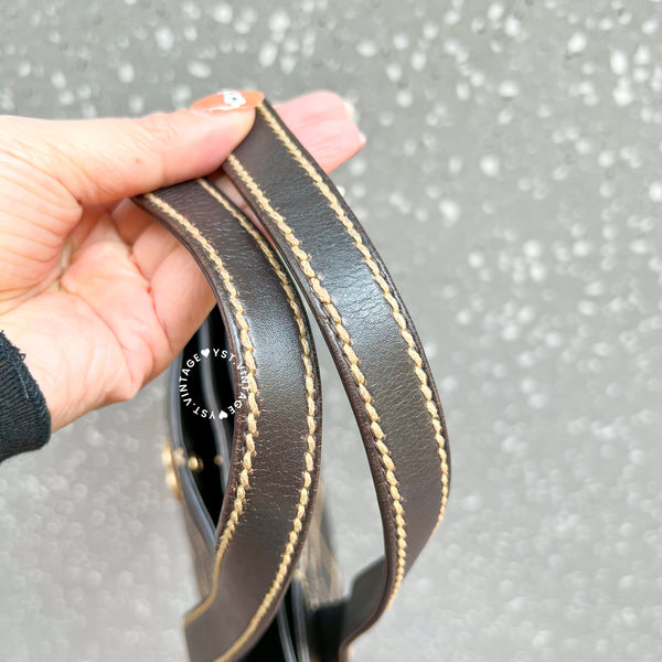 Vintage Chanel Vivian Tote Bag - Mocha Brown