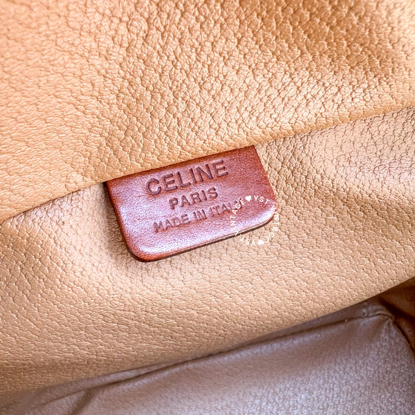 Vintage CELINE Macadam Vanity Bag 024 - Brown (Code: 045400)