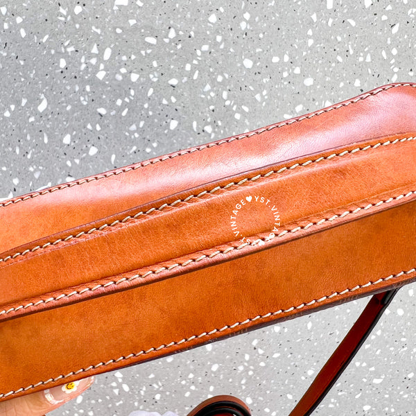 Vintage CELINE Macadam Vanity Bag 024 - Brown (Code: 045400)