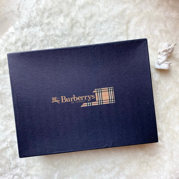 Vintage Burberrys Clutch - Caramel Brown