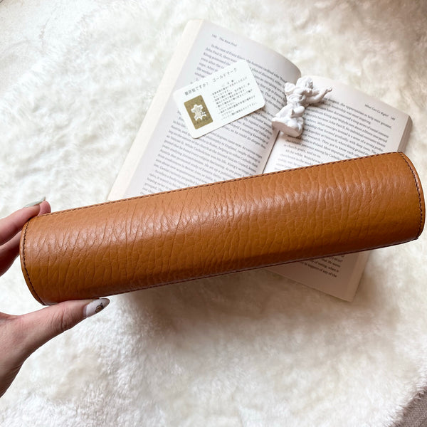 Vintage Burberrys Clutch - Caramel Brown