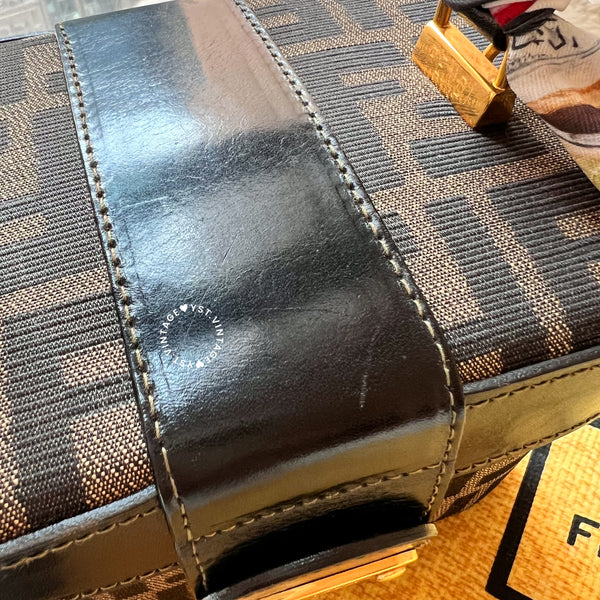 【40%OFF】Vintage Fendi Zucca Vanity Bag