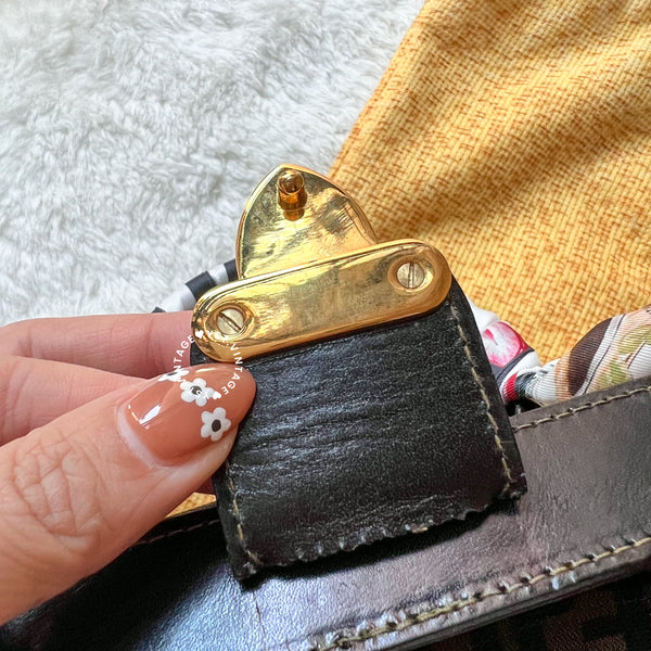 【40%OFF】Vintage Fendi Zucca Vanity Bag