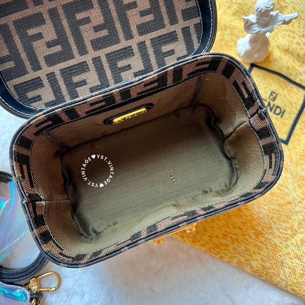 【40%OFF】Vintage Fendi Zucca Vanity Bag